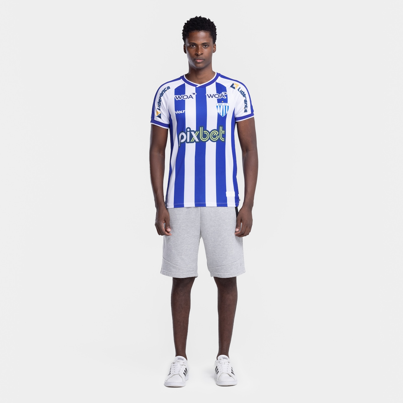 Camisa do Avaí I 24 Volt Masculina Torcedor - Foto 4