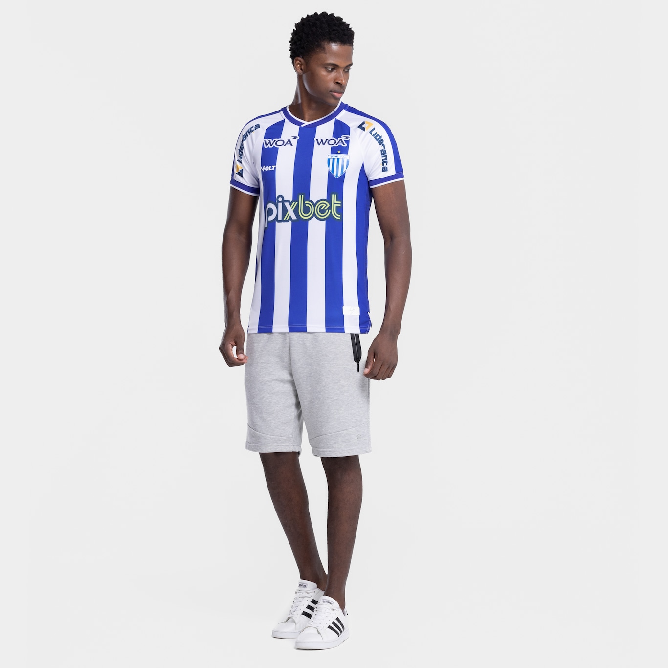 Camisa do Avaí I 24 Volt Masculina Torcedor - Foto 5