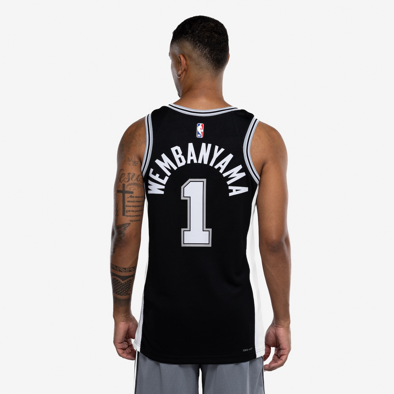 Camiseta Regata do San Antonio Spurs Nike Masculina Icon Edition 24/25 Dri-fit Swingman Jersey - Foto 3