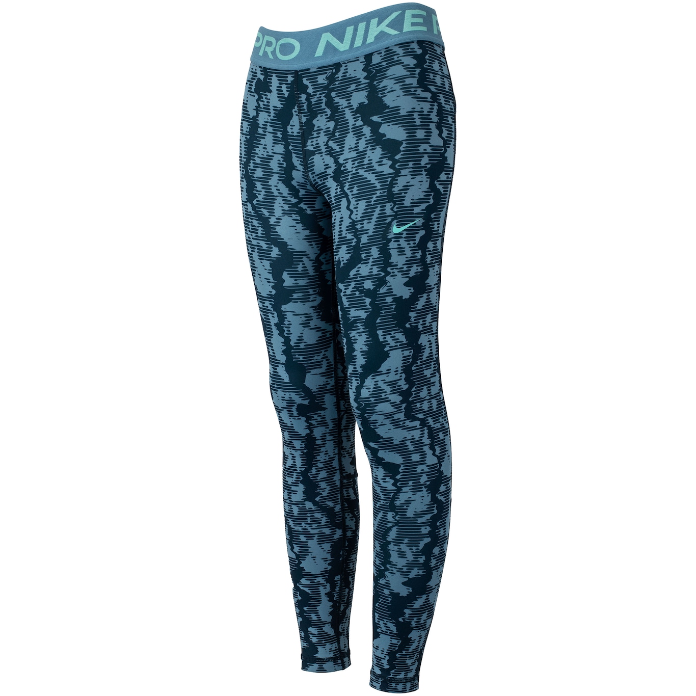 Calça Legging Juvenil Nike Pro Dri-fit Tight Sport All Over Print - Foto 1