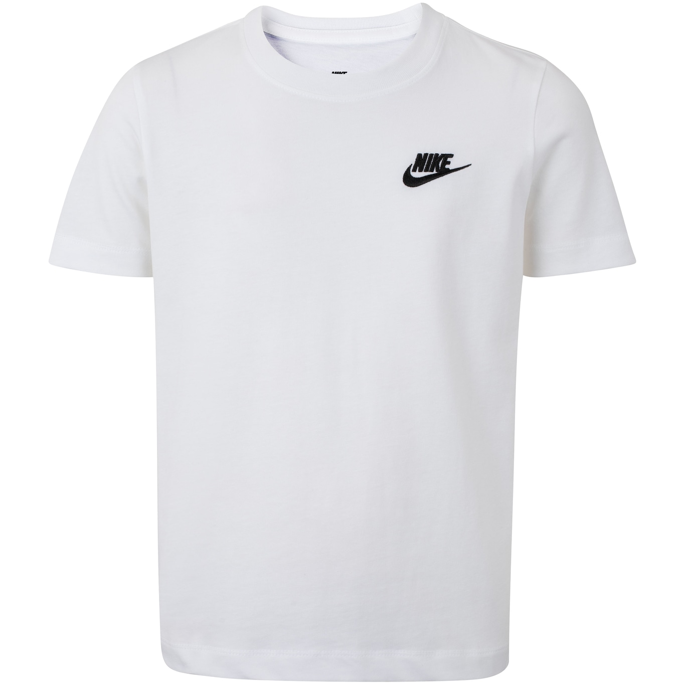 Camiseta Juvenil Nike Manga Curta Sportswear Embroidered Future - Foto 1