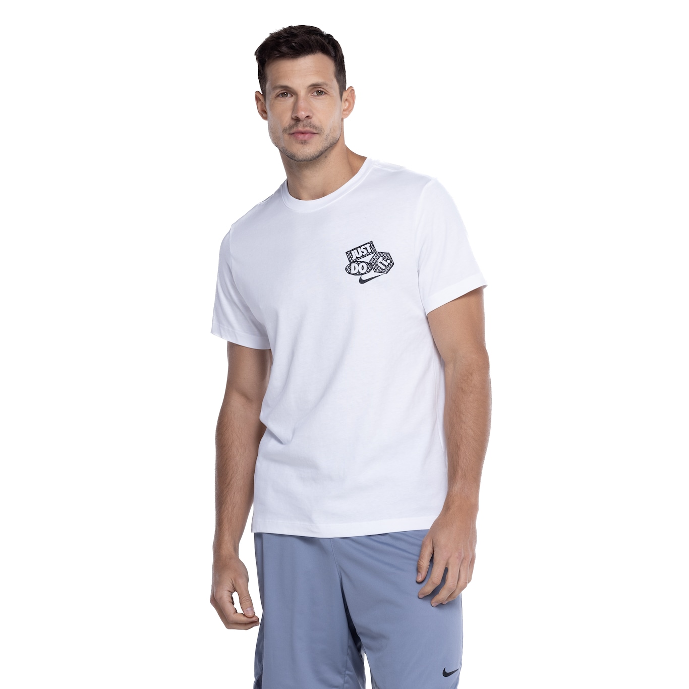 Camiseta Masculina Nike Manga Curta Gym Kit Summer - Video 1