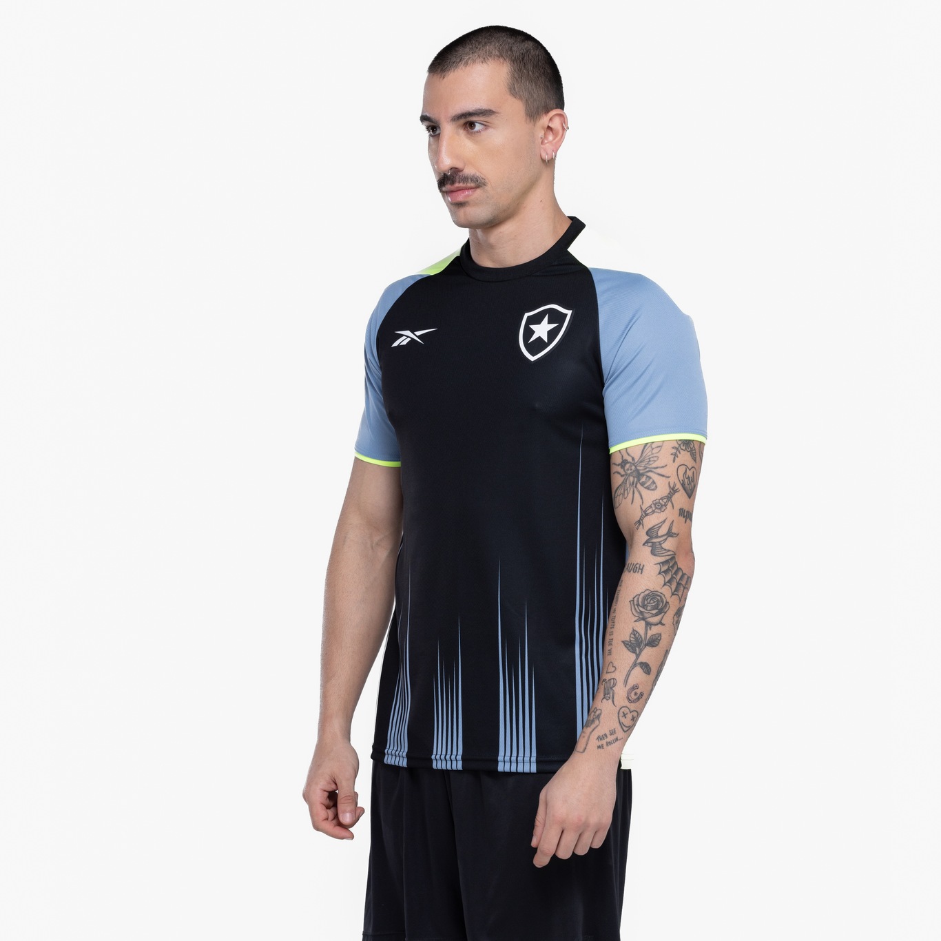 Camisa de Treino do Botafogo 24 Reebok Masculina - Foto 5