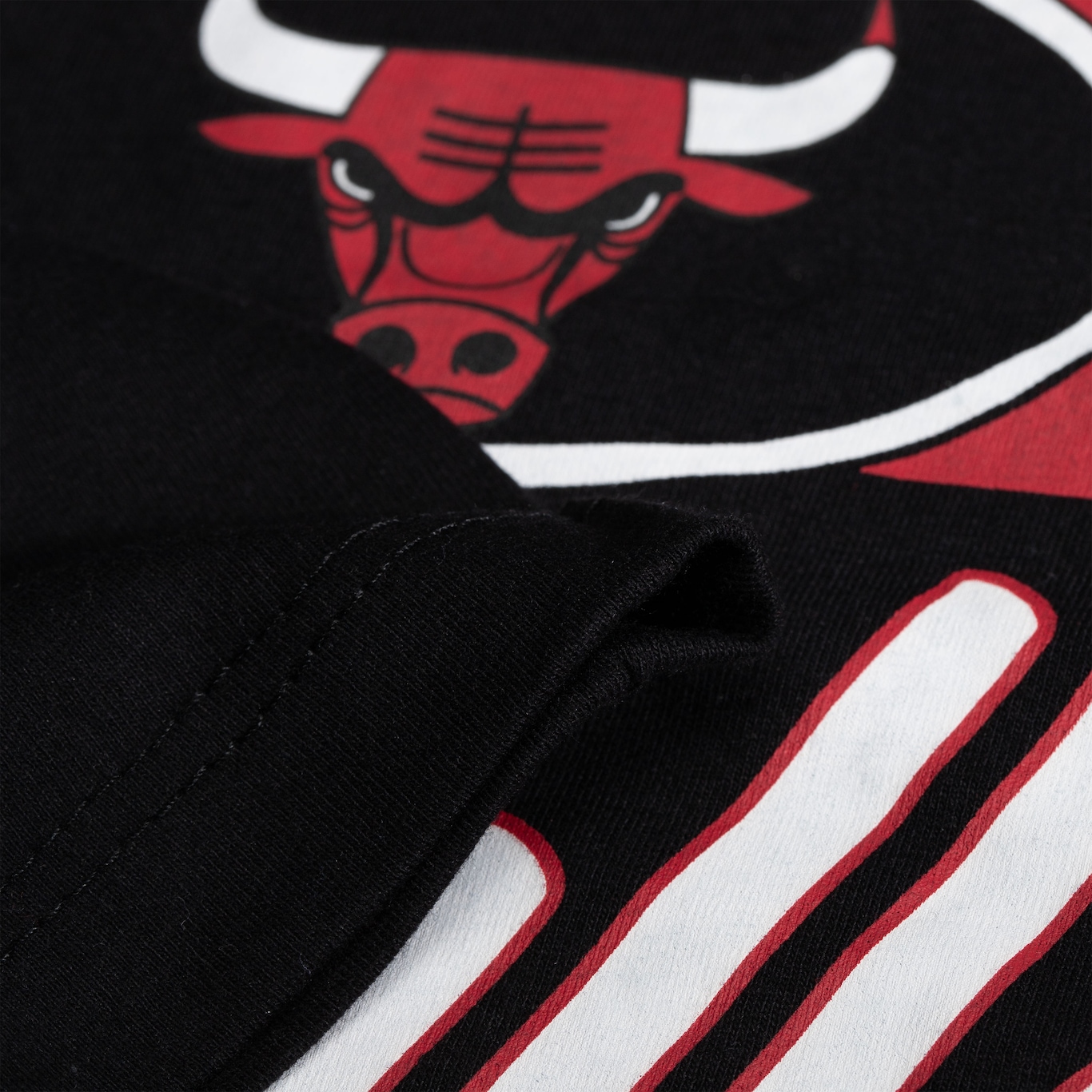 Camiseta do Chicago Bulls Infantil NBA Manga Longa Placement N0324 - Foto 4