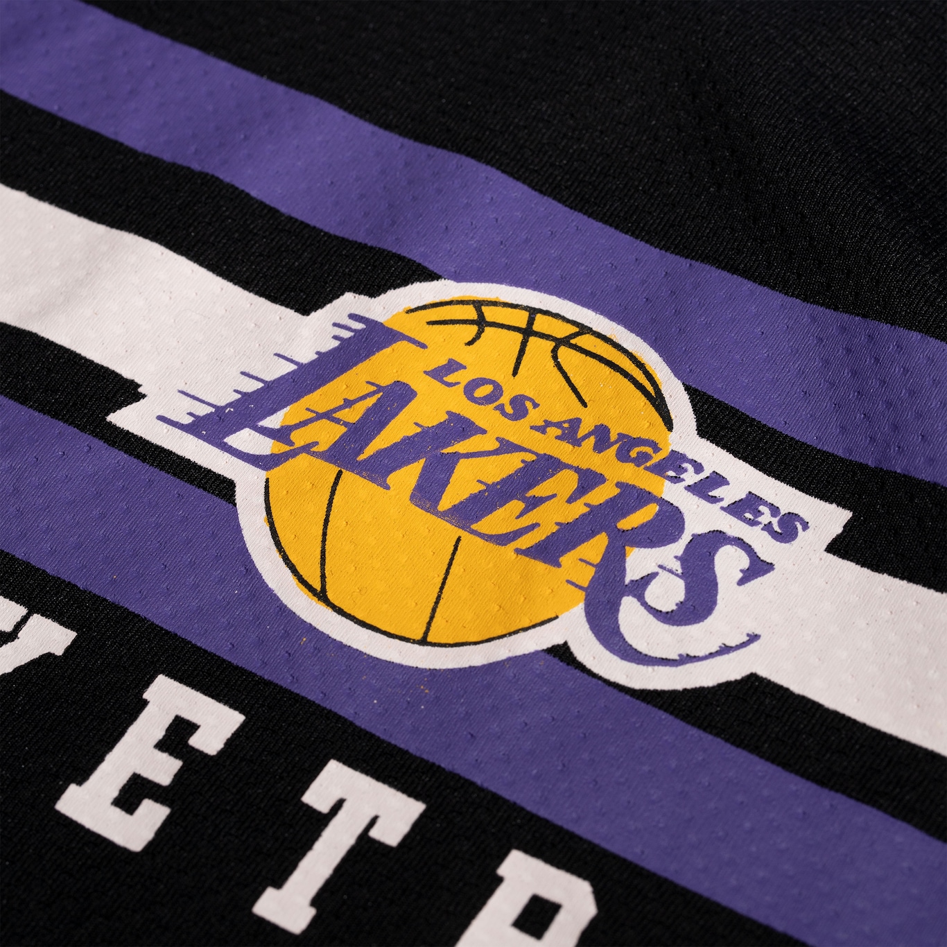 Camiseta Regata do Los Angeles Lakers NBA Juvenil Wordmark N0332 - Foto 3