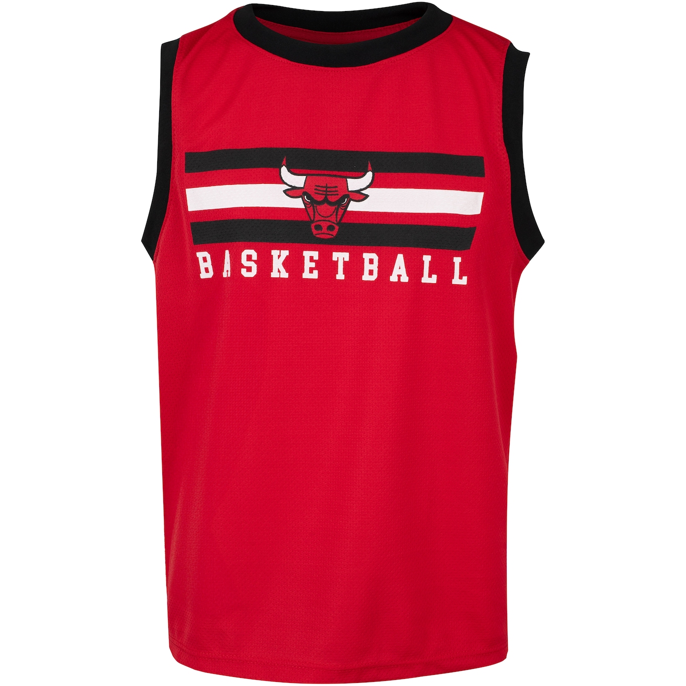 Camiseta Regata do Chicago Bulls NBA Juvenil Wordmark N0333 - Foto 1