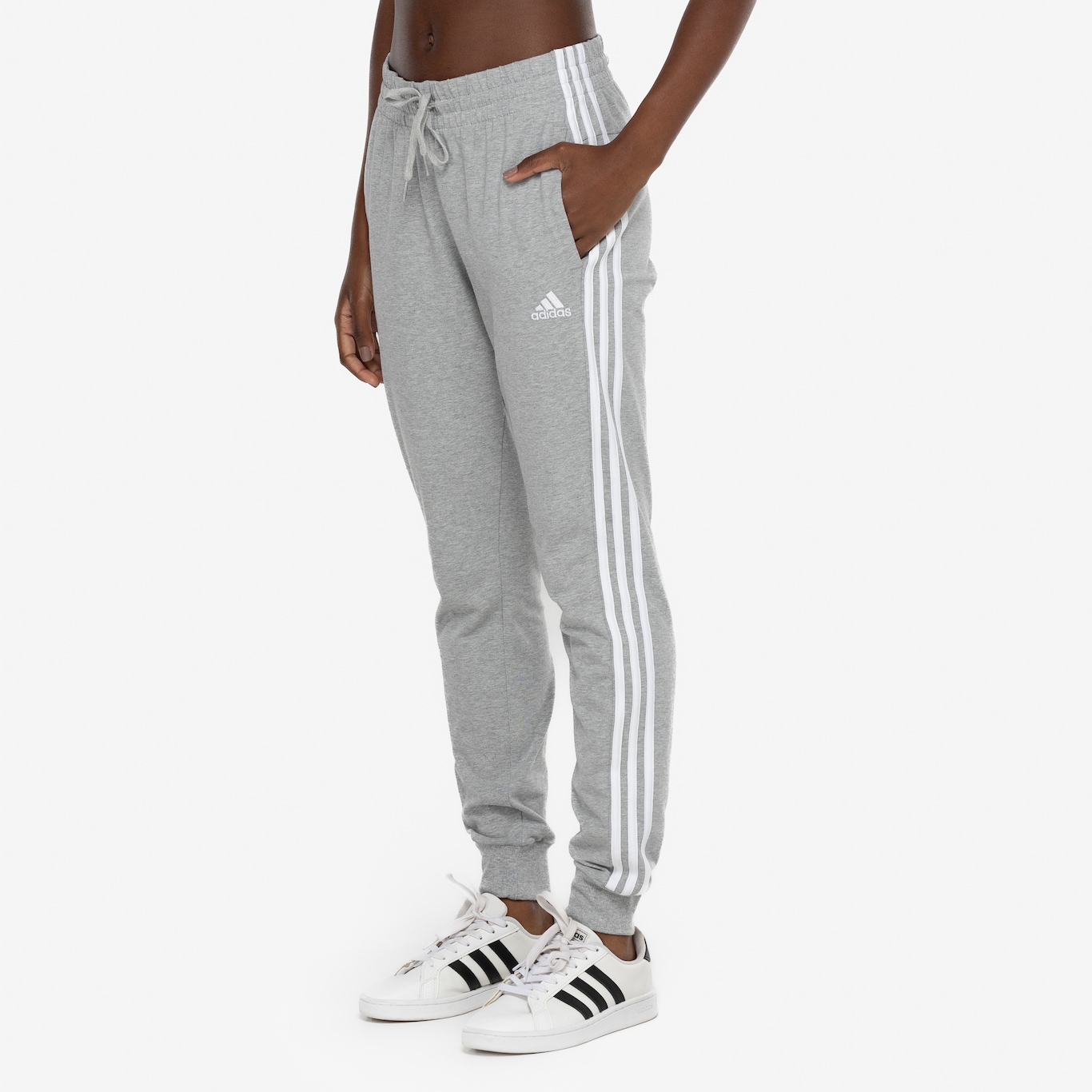 Calça Feminina adidas 3 Stripes - Video 1