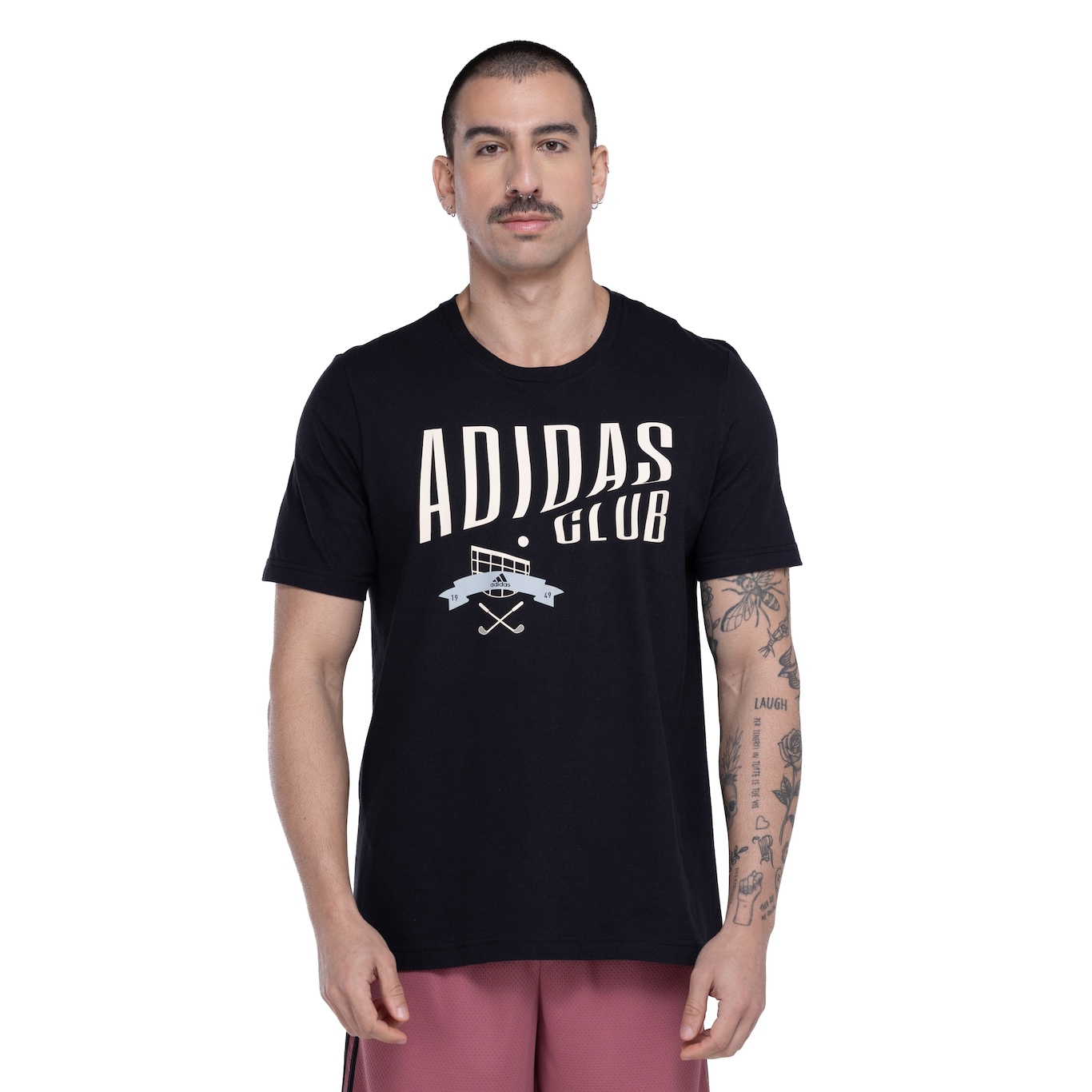 Camiseta Masculina adidas Manga Curta Brand Love - Video 1