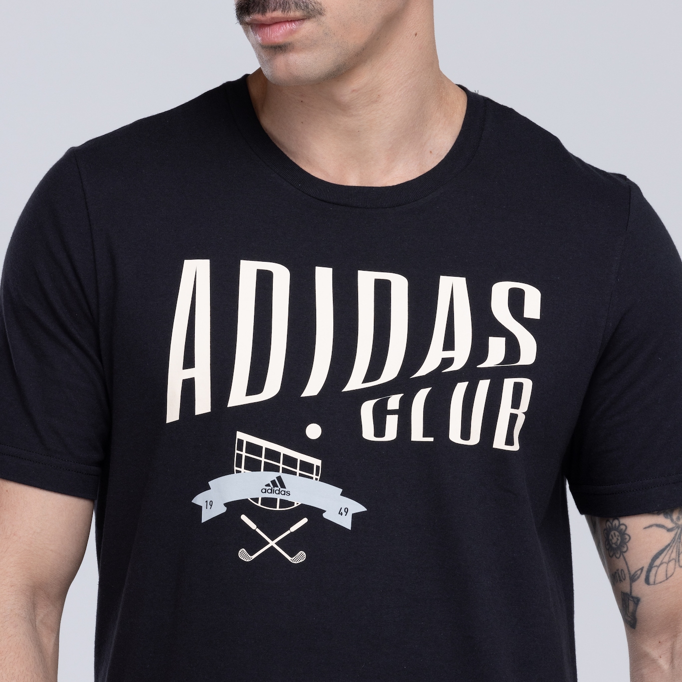 Camiseta Masculina adidas Manga Curta Brand Love - Foto 6