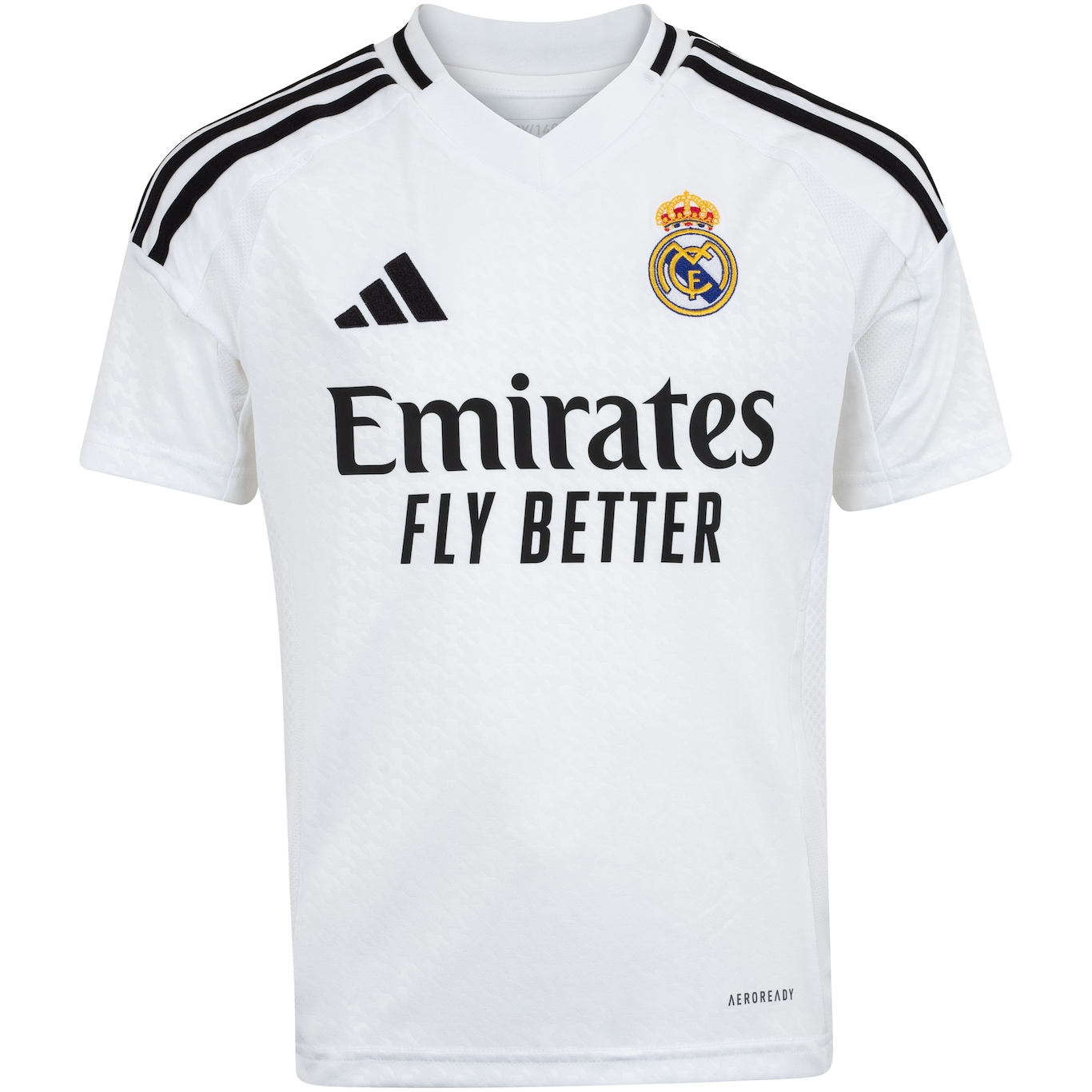 Camisa do Real Madrid I 24/25 adidas Infantil - Foto 1