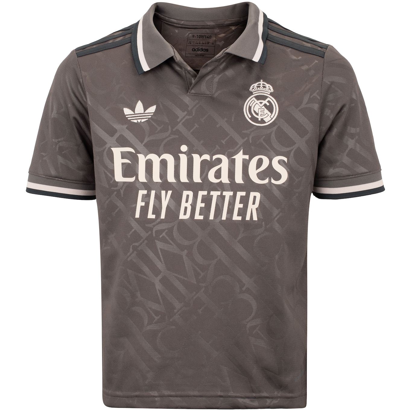 Camisa Polo do Real Madrid III 24/25 adidas Infantil Torcedor - Foto 1