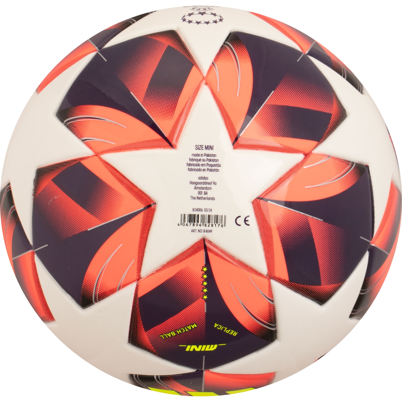 Mini Bola adidas UWCL Women - Foto 3