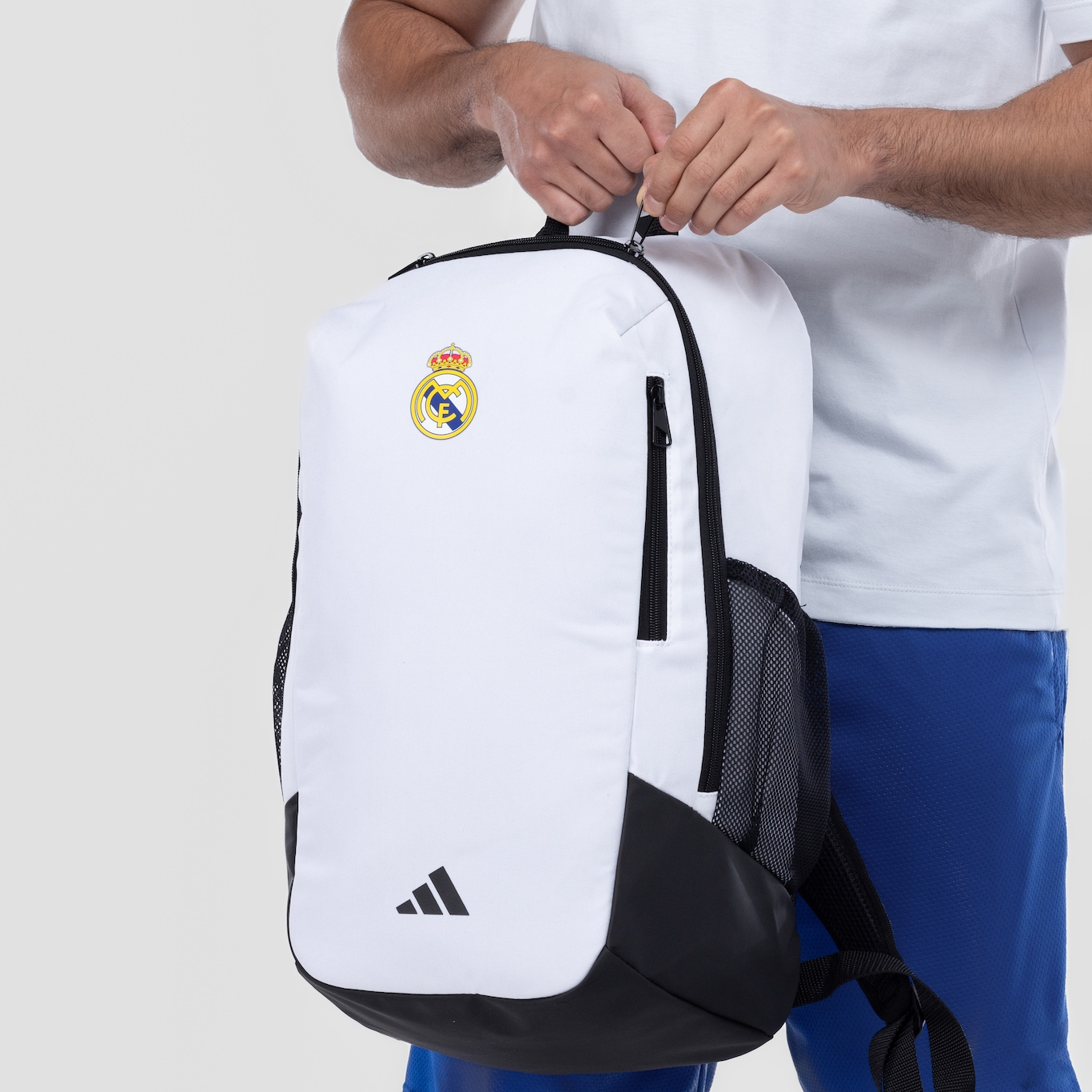 Mochila do Real Madrid adidas Time - Foto 3