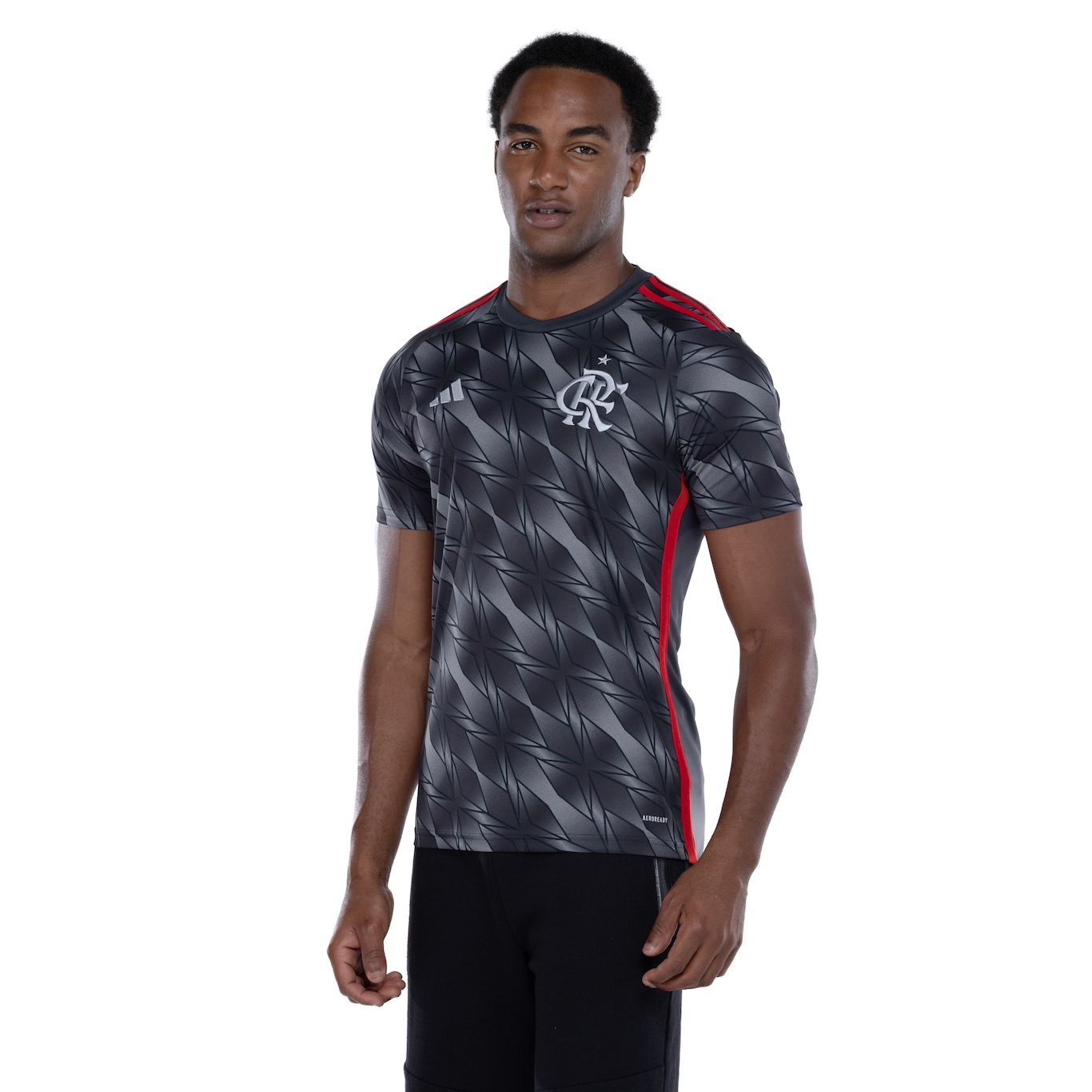 Camisa do Flamengo III 24 adidas Masculina - Foto 1