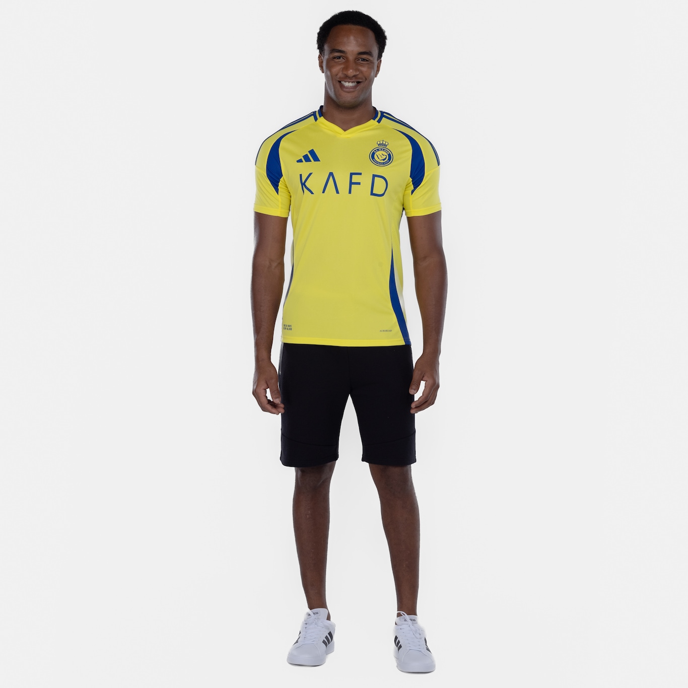 Camisa do Al Nassr FC I 24/25 adidas Masculina Torcedor Ronaldo - Foto 4