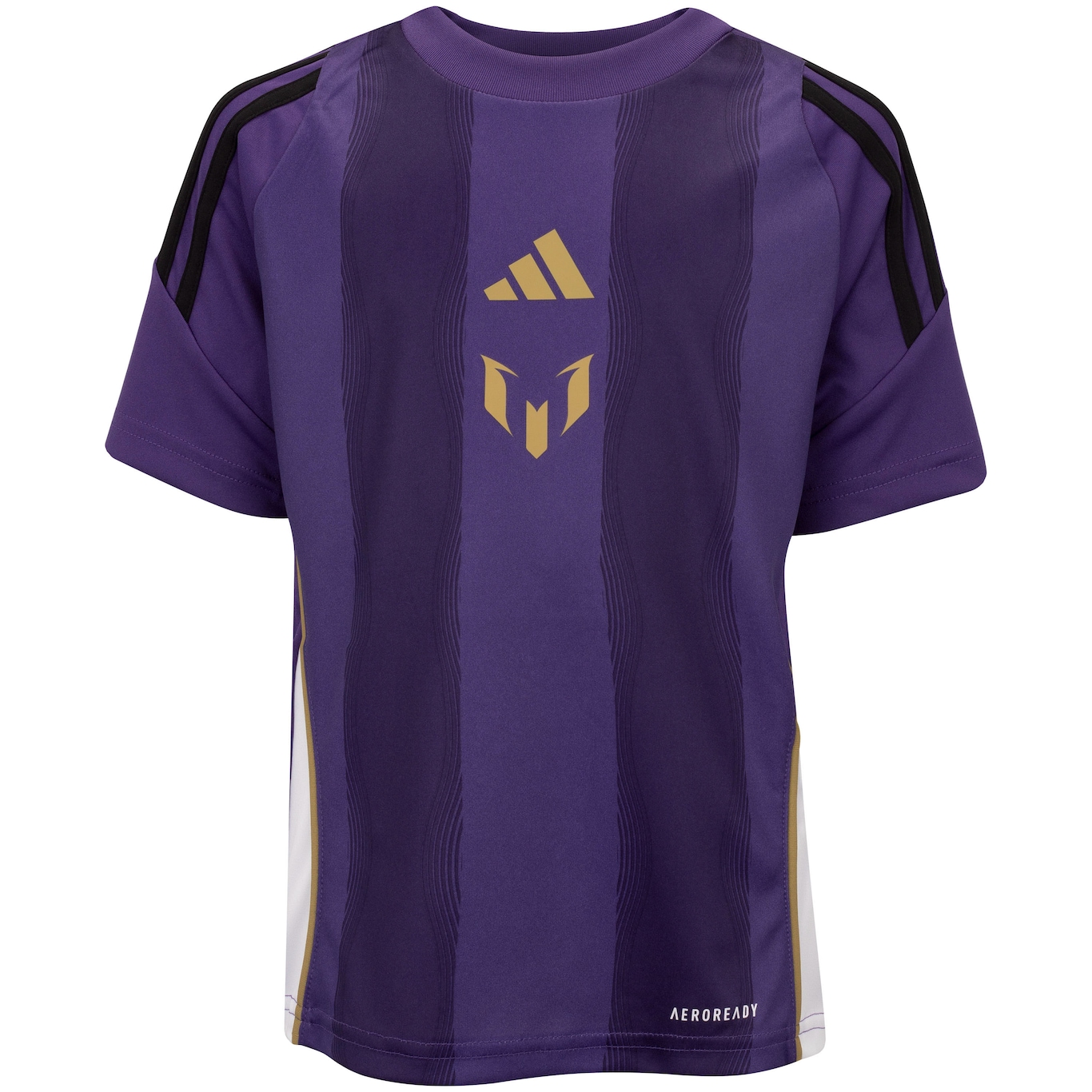 Camiseta Infantil adidas Manga Curta Tiro Messi - Foto 1