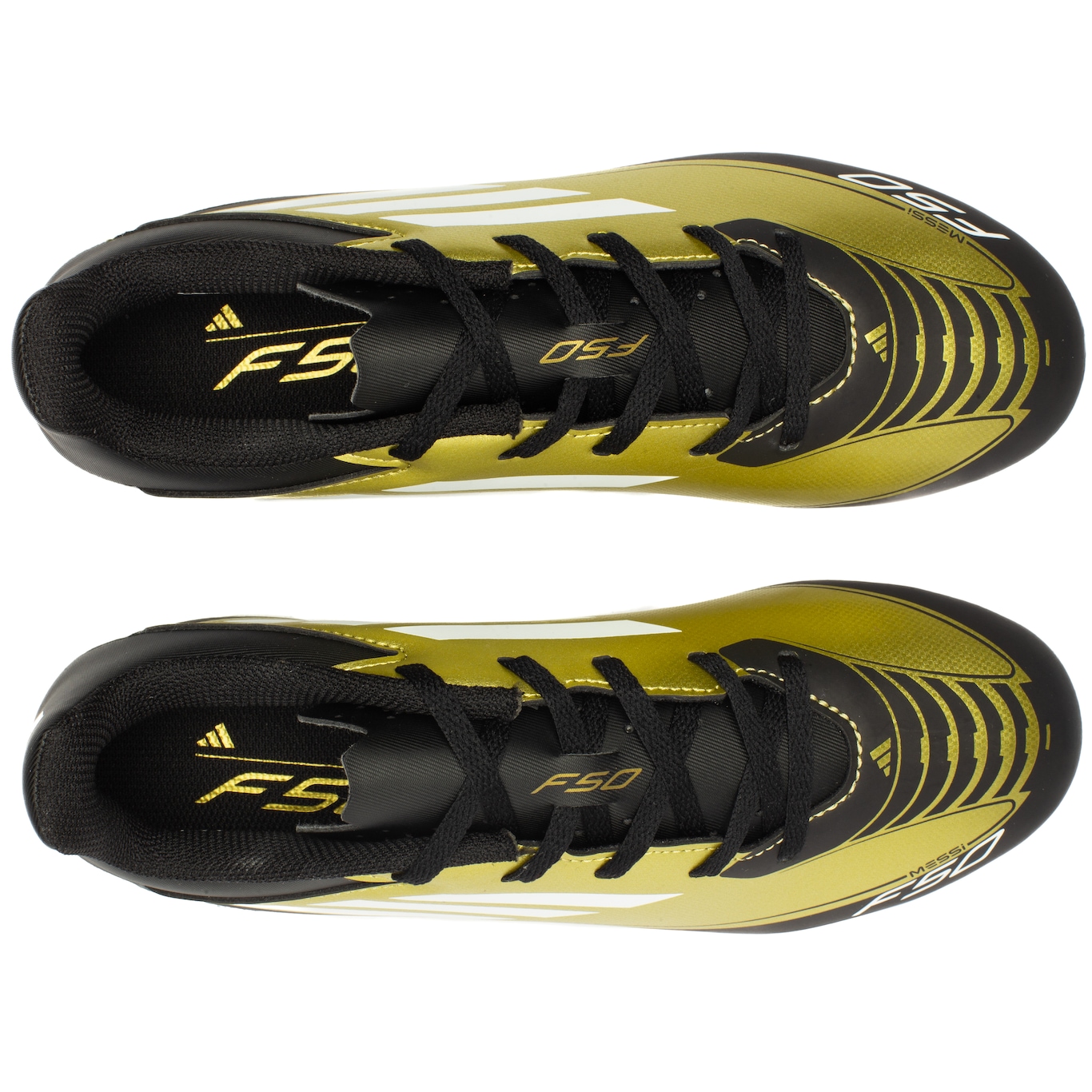 Chuteira Society adidas F50 Club Messi Adulto - Foto 5