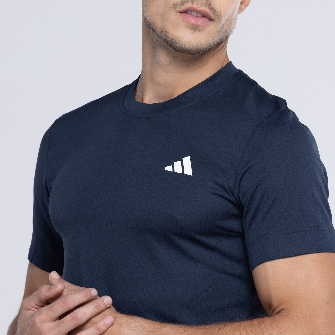 Camiseta Masculina adidas Manga Curta Freelift Pro - Foto 6