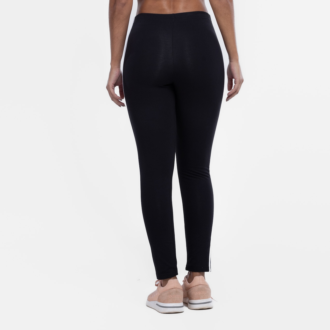 Calça Legging Feminina adidas 3 Stripes Cintura Alta - Foto 3