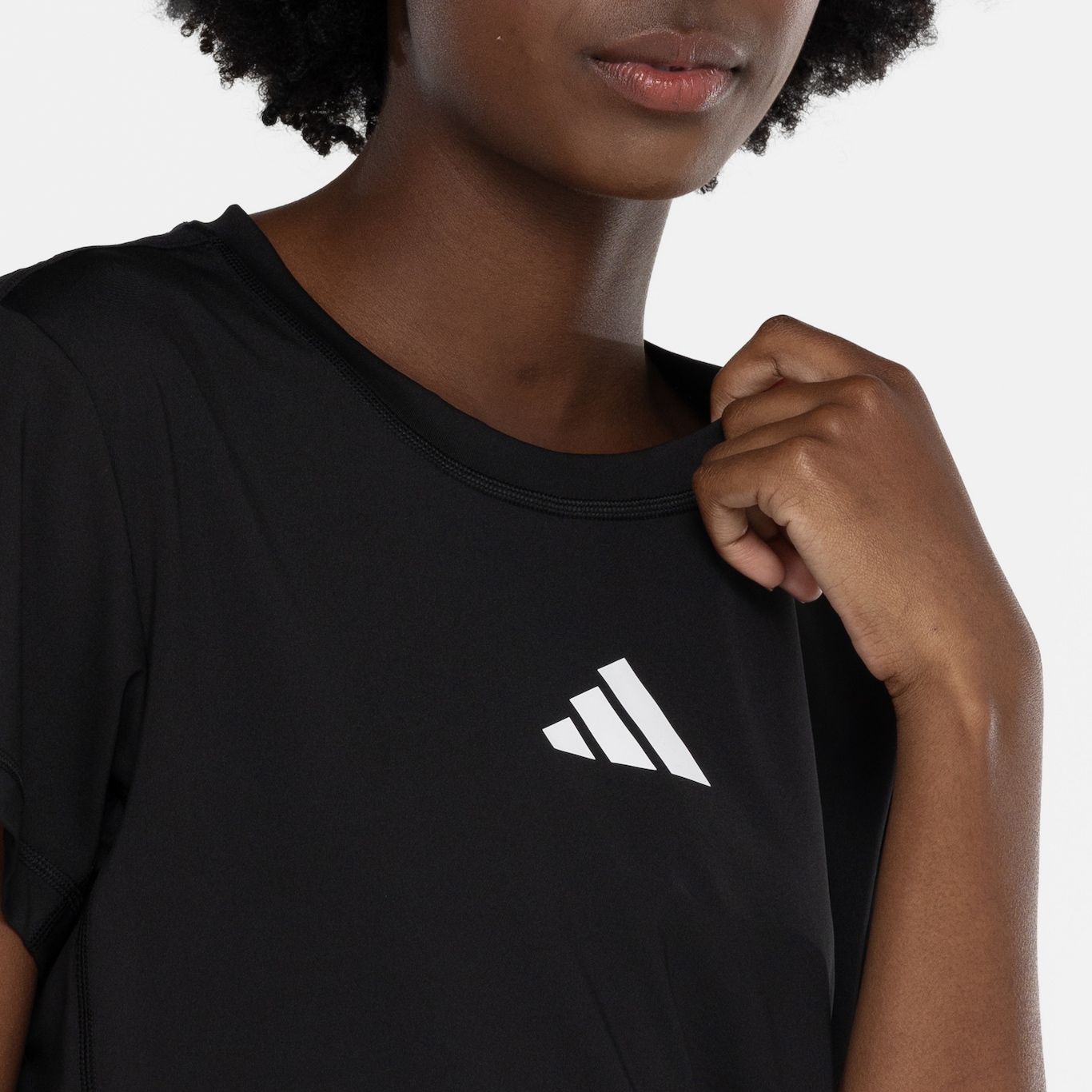 Camiseta Feminina adidas Manga Curta Treino Adapt - Foto 6