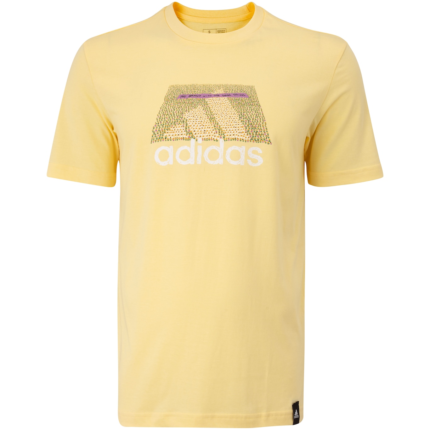 Camiseta Masculina adidas Manga Curta Graphic - Foto 1