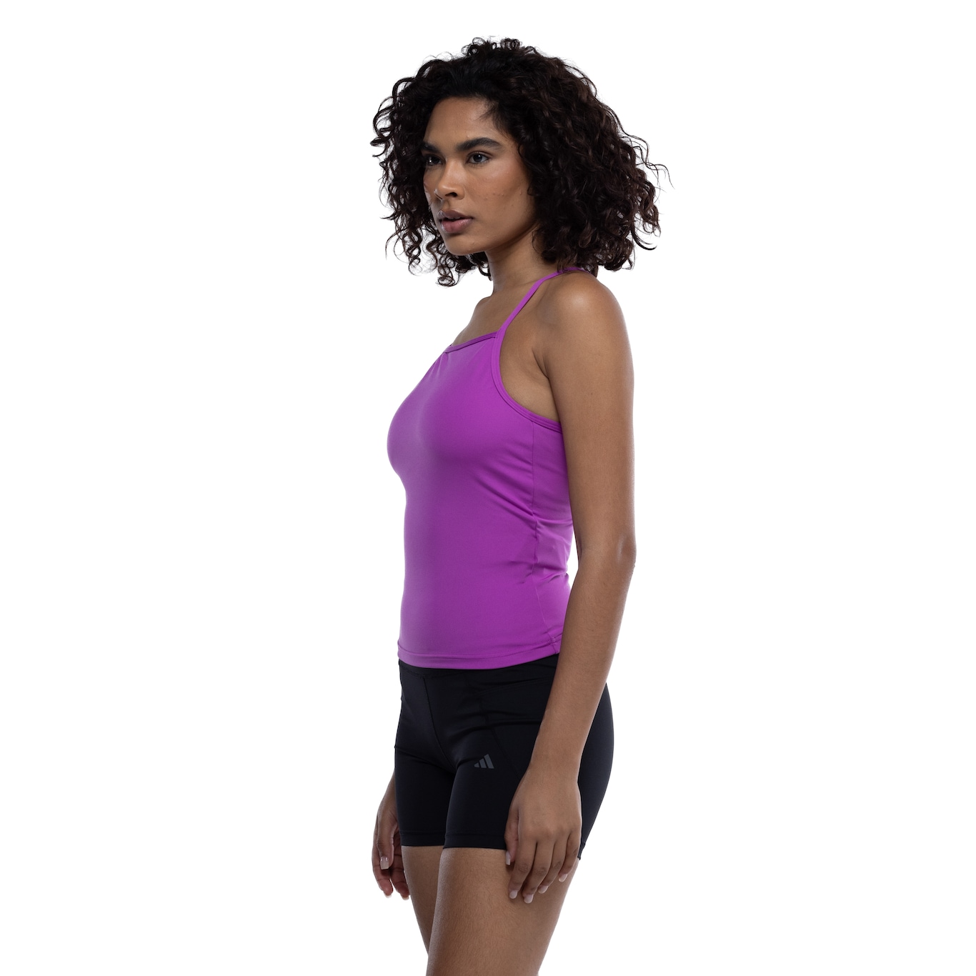 Blusa Regata Feminina adidas Studio - Video 1