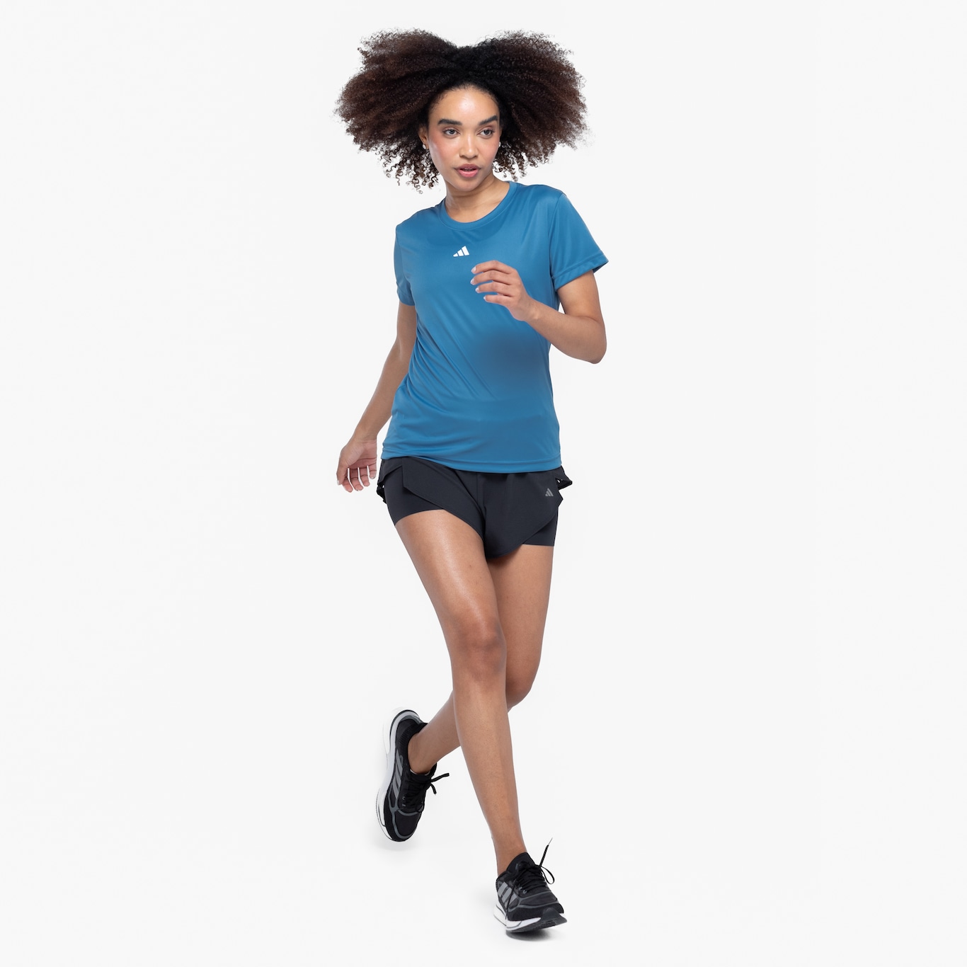 Camiseta Feminina adidas Manga Curta Treino Básica - Foto 4