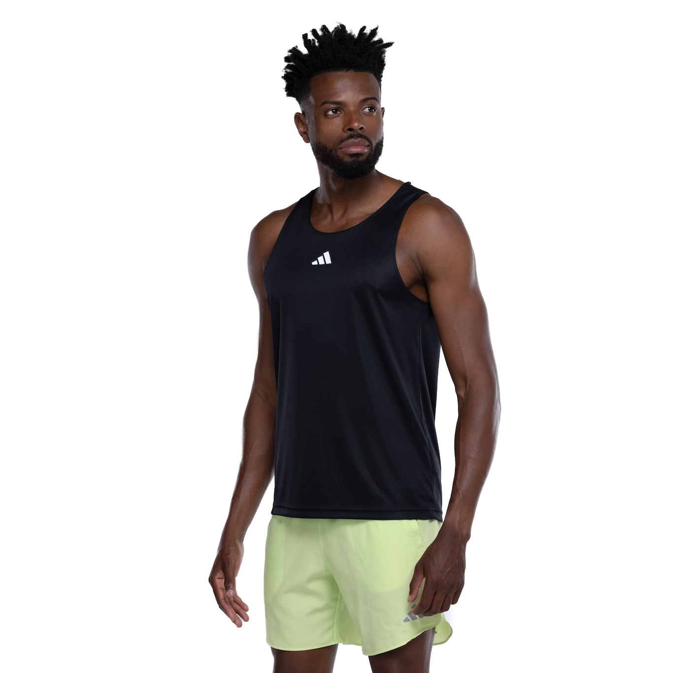 Camiseta Regata Masculina adidas Treino Básica - Video 1