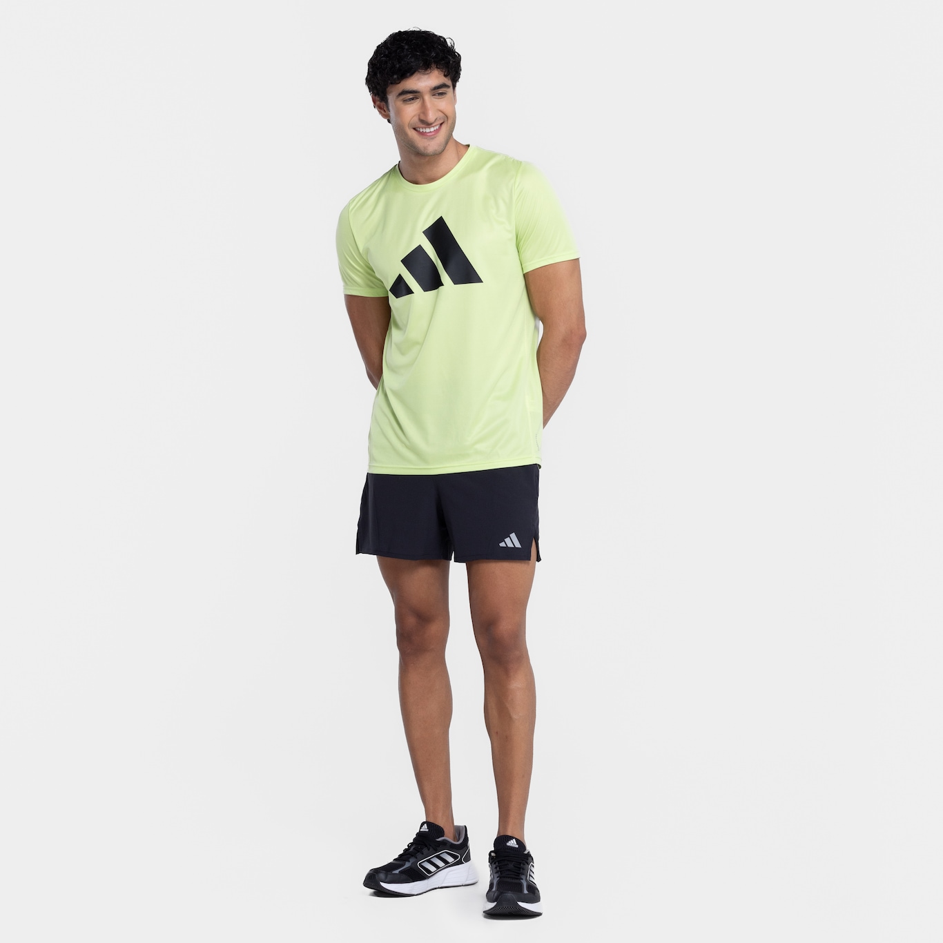 Camiseta Masculina adidas Manga Curta Run It - Foto 4