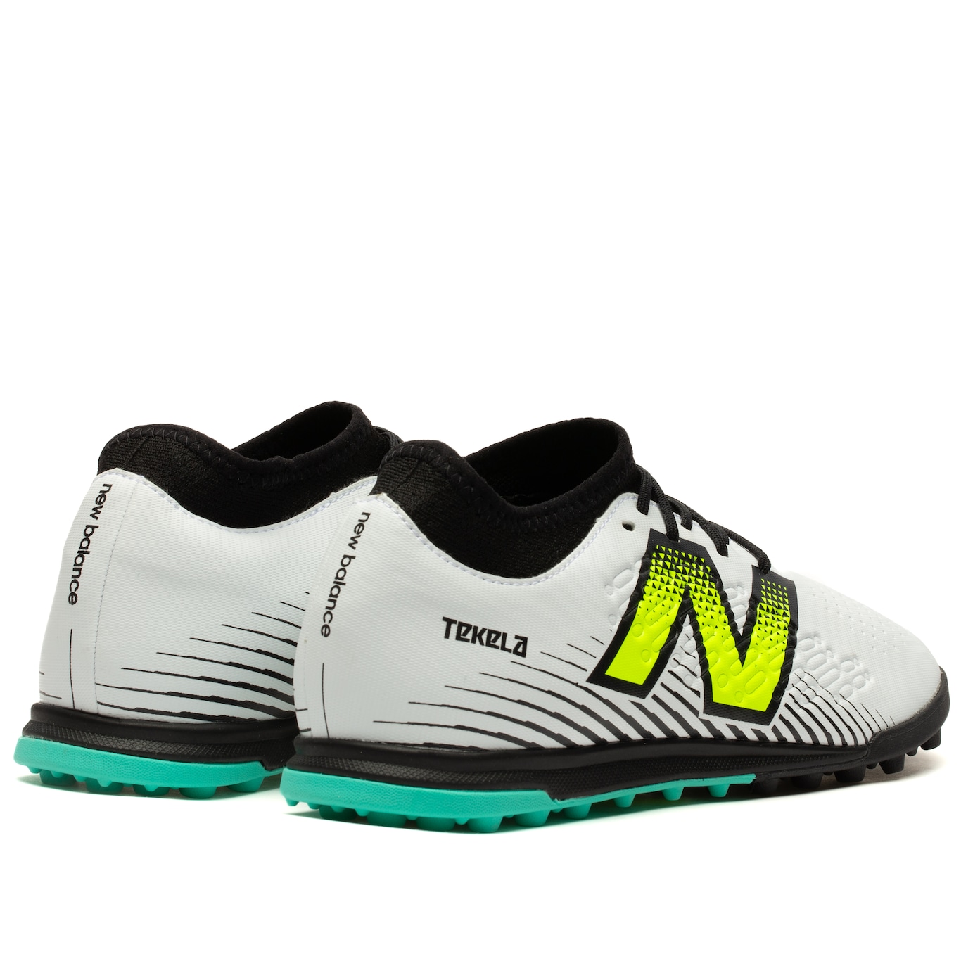 Chuteira Society New Balance Tekela Magique TF V4 Adulto - Foto 5