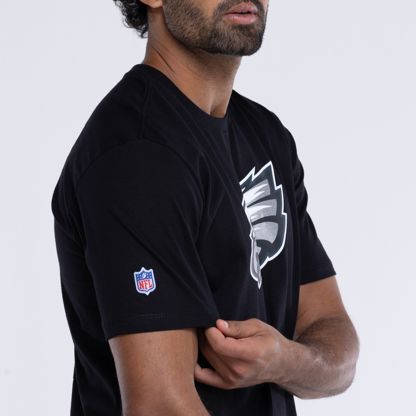 Camiseta do Philadelphia Eagles NFL Masculina Player Hurts NF012 - Foto 6