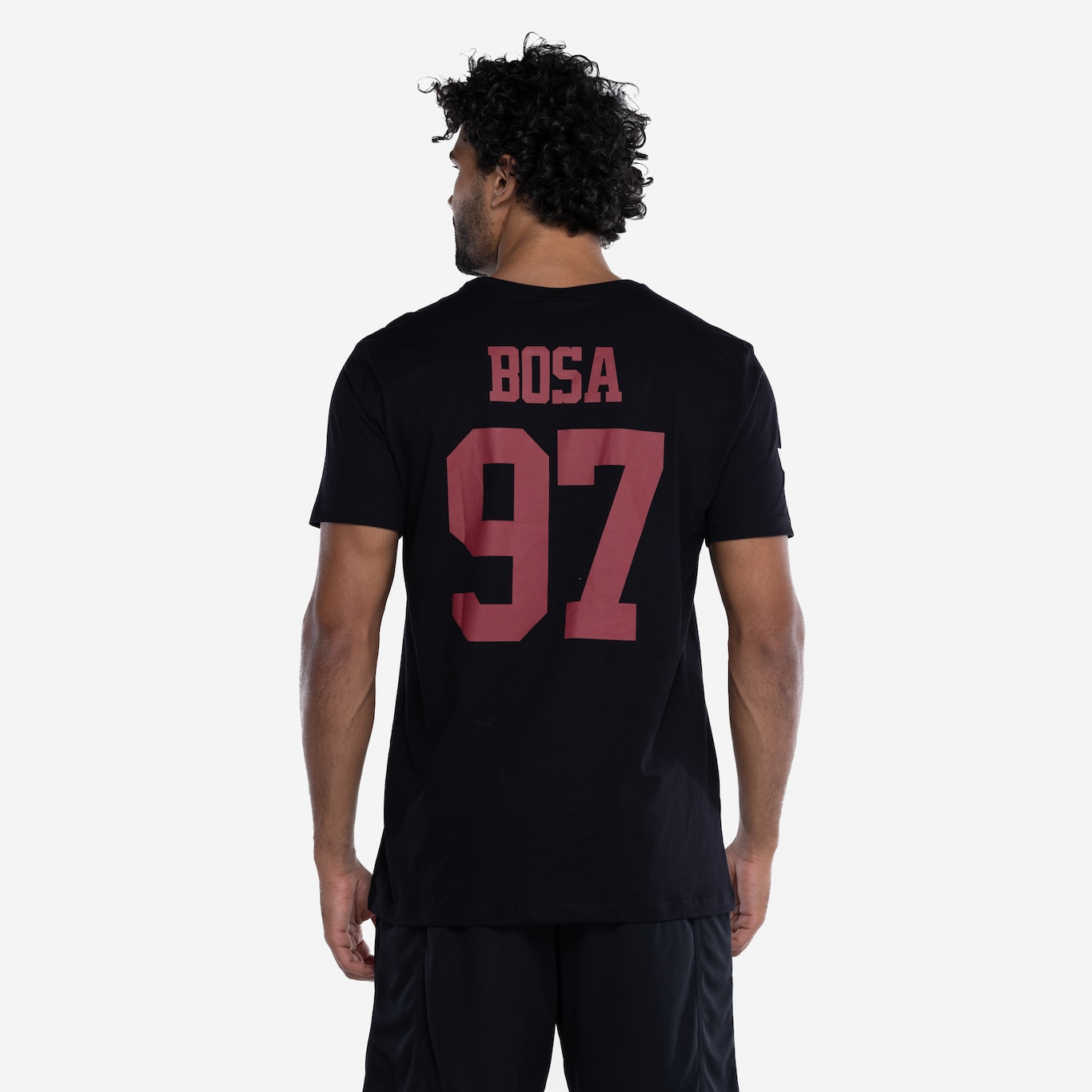 Camiseta do San Francisco 49ers NFL Masculina Player Bosa NF016 - Foto 3