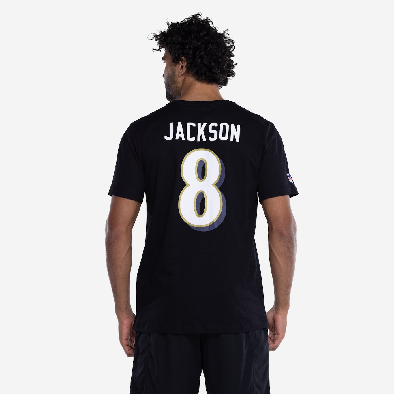 Camiseta do Baltimore Ravens NFL Masculina Player Jackson NF017 - Foto 3