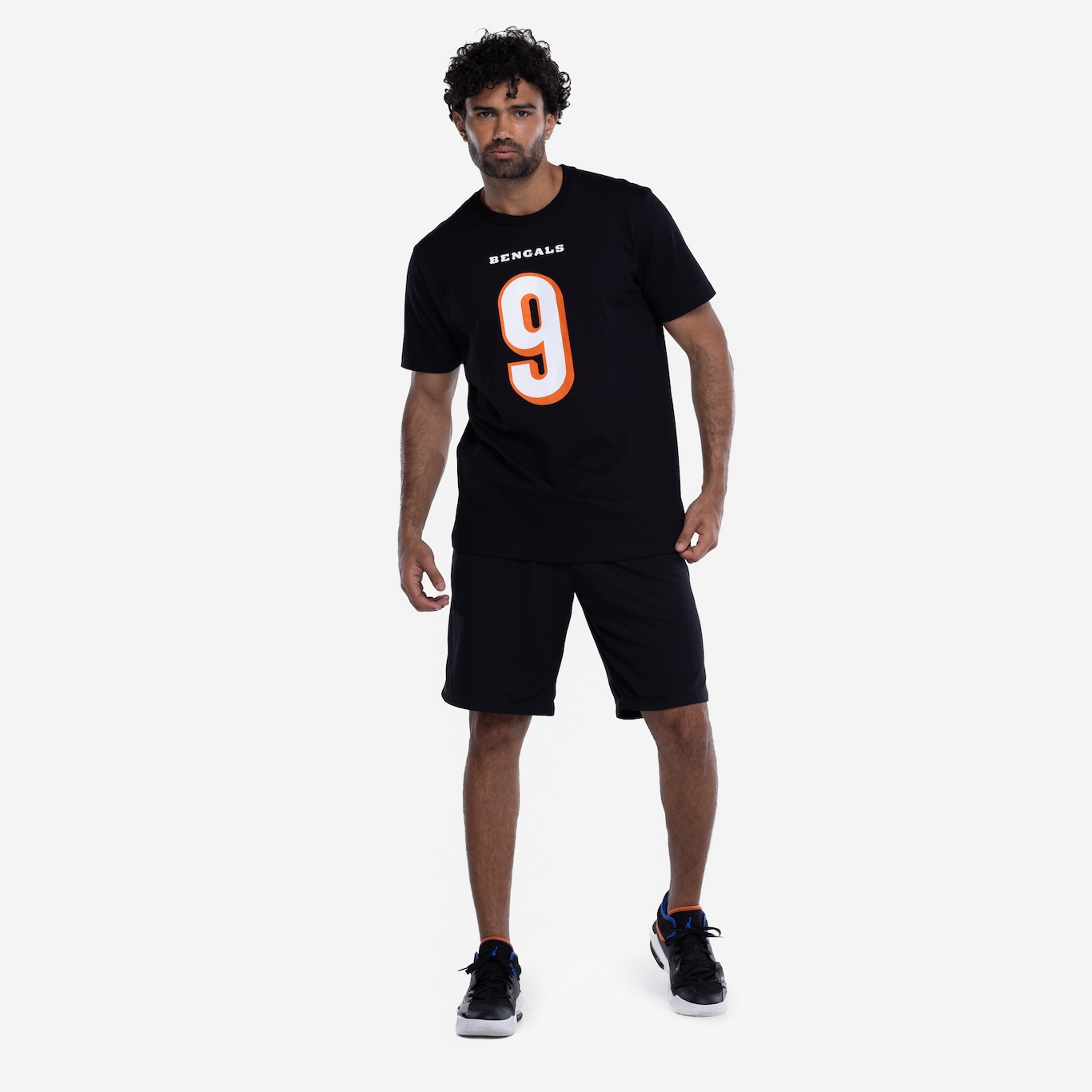 Camiseta do Cincinnati Bengals NFL Masculina Player Burrow NF018 - Foto 4