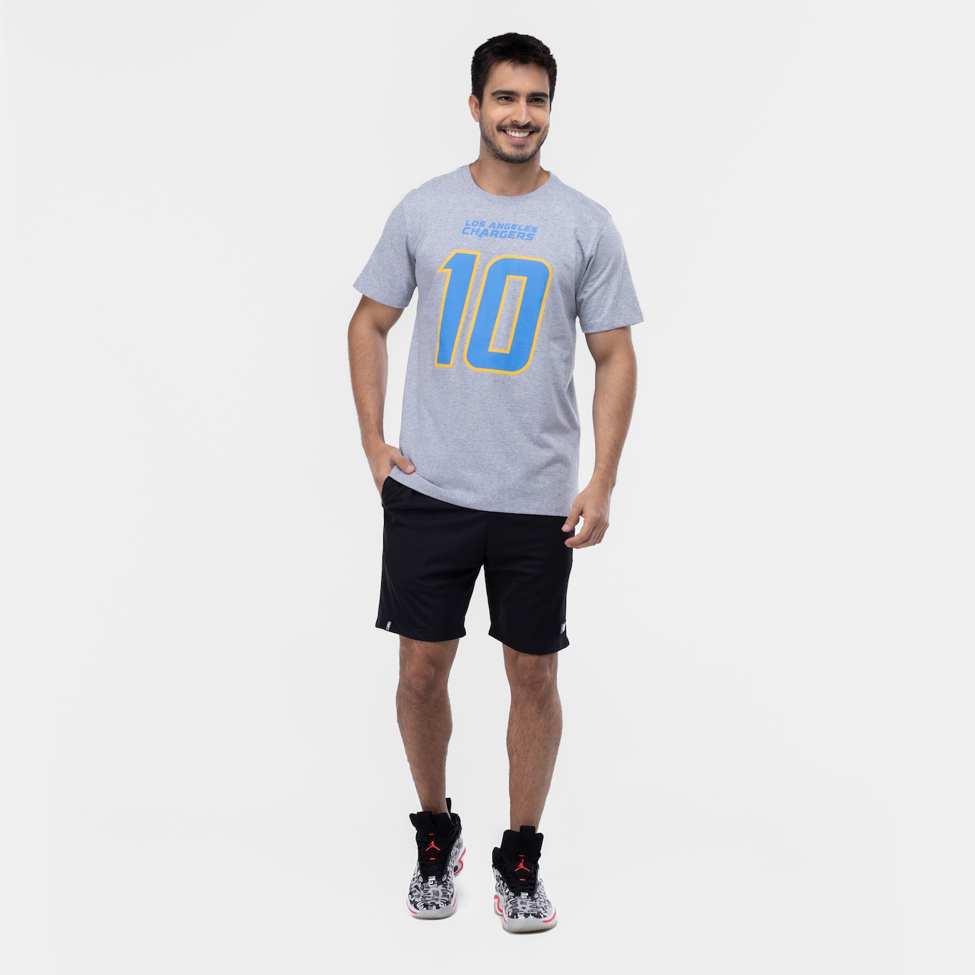 Camiseta do Los Angeles Chargers NFL Masculina Player Herb - Foto 5