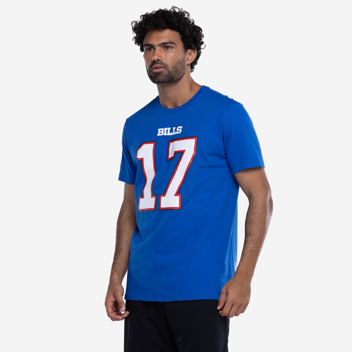 Camiseta do Buffalo Bills NFL Masculina Allen NF021 - Foto 5