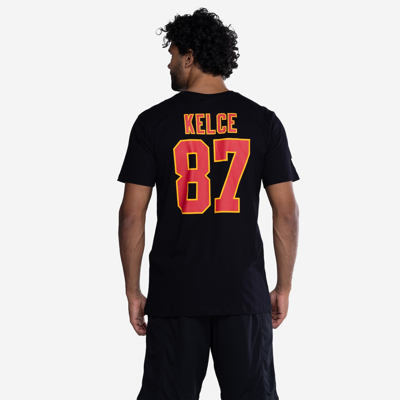 Camiseta do Kansas City Chiefs NFL Masculina Player Kelce NF023 - Foto 3