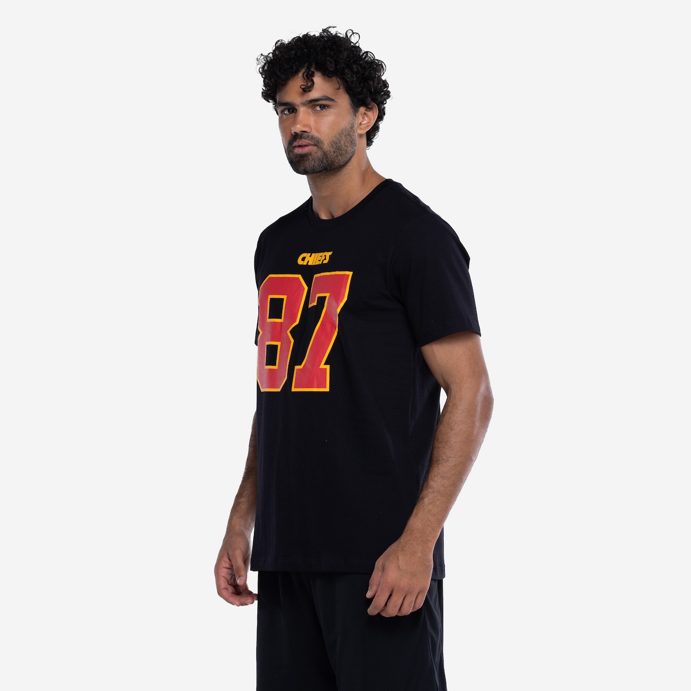 Camiseta do Kansas City Chiefs NFL Masculina Player Kelce NF023 - Foto 5