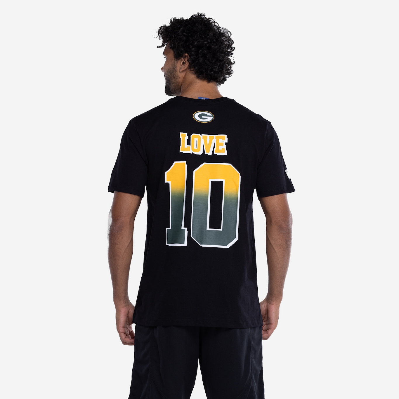 Camiseta do Green Bay Packers NFL Masculina Player Love NF057 - Foto 3