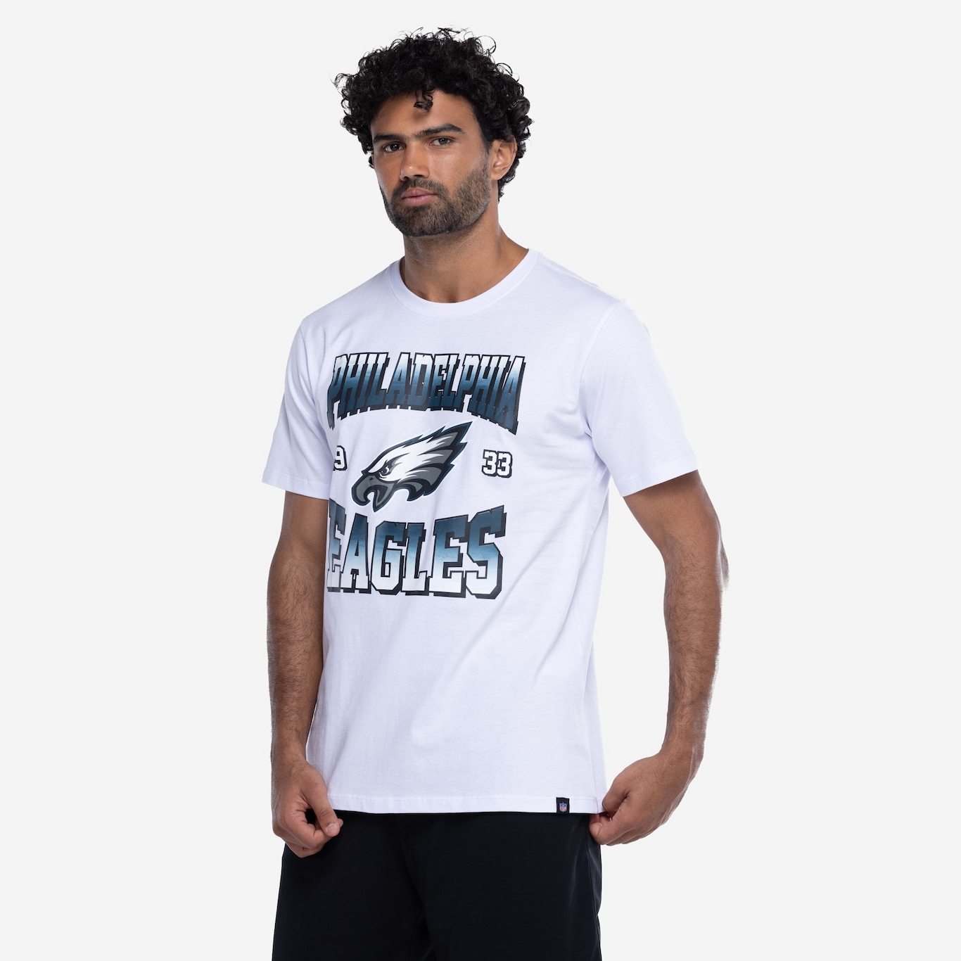 Camiseta do Philadelphia Eagles NFL Masculina Player Hurts NF058 - Foto 5