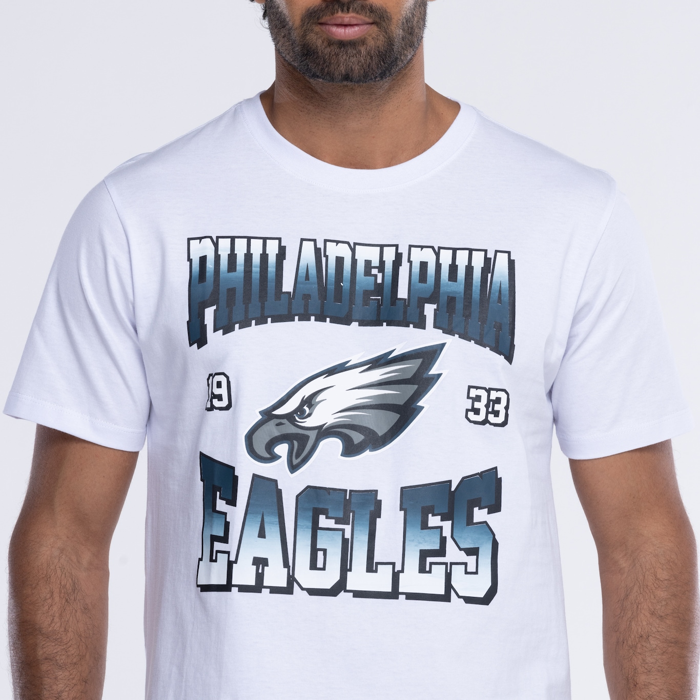 Camiseta do Philadelphia Eagles NFL Masculina Player Hurts NF058 - Foto 6