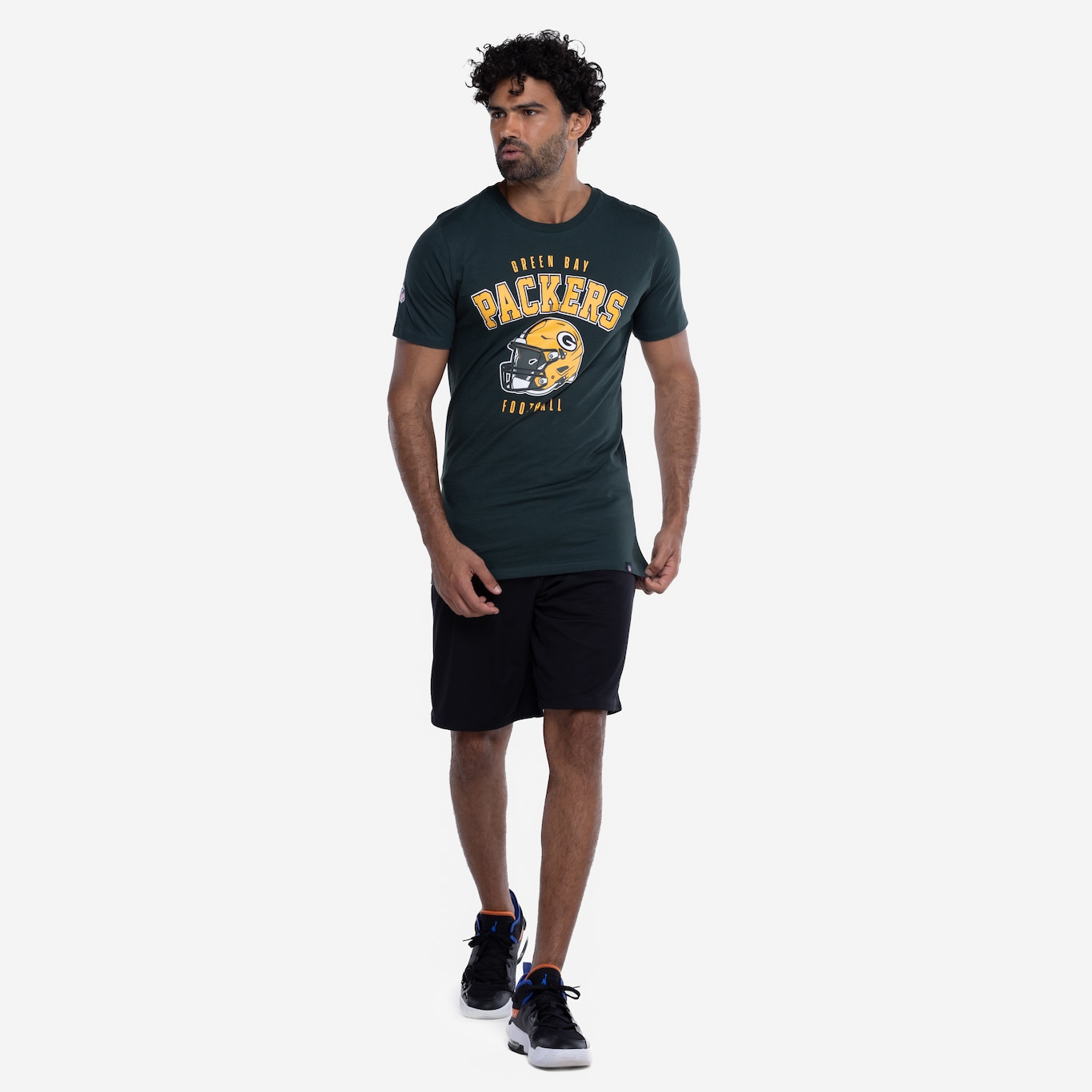 Camiseta do Green Bay Packers NFL Masculina Player Love NF061 - Foto 4