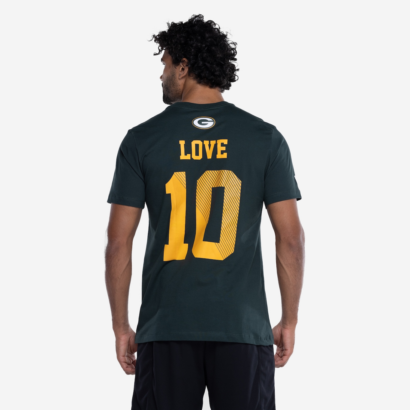 Camiseta do Green Bay Packers NFL Masculina Player Love NF063 - Foto 3