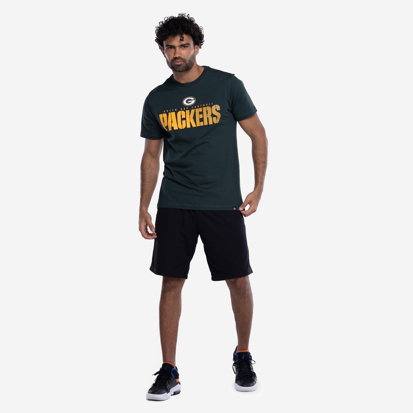 Camiseta do Green Bay Packers NFL Masculina Player Love NF063 - Foto 4