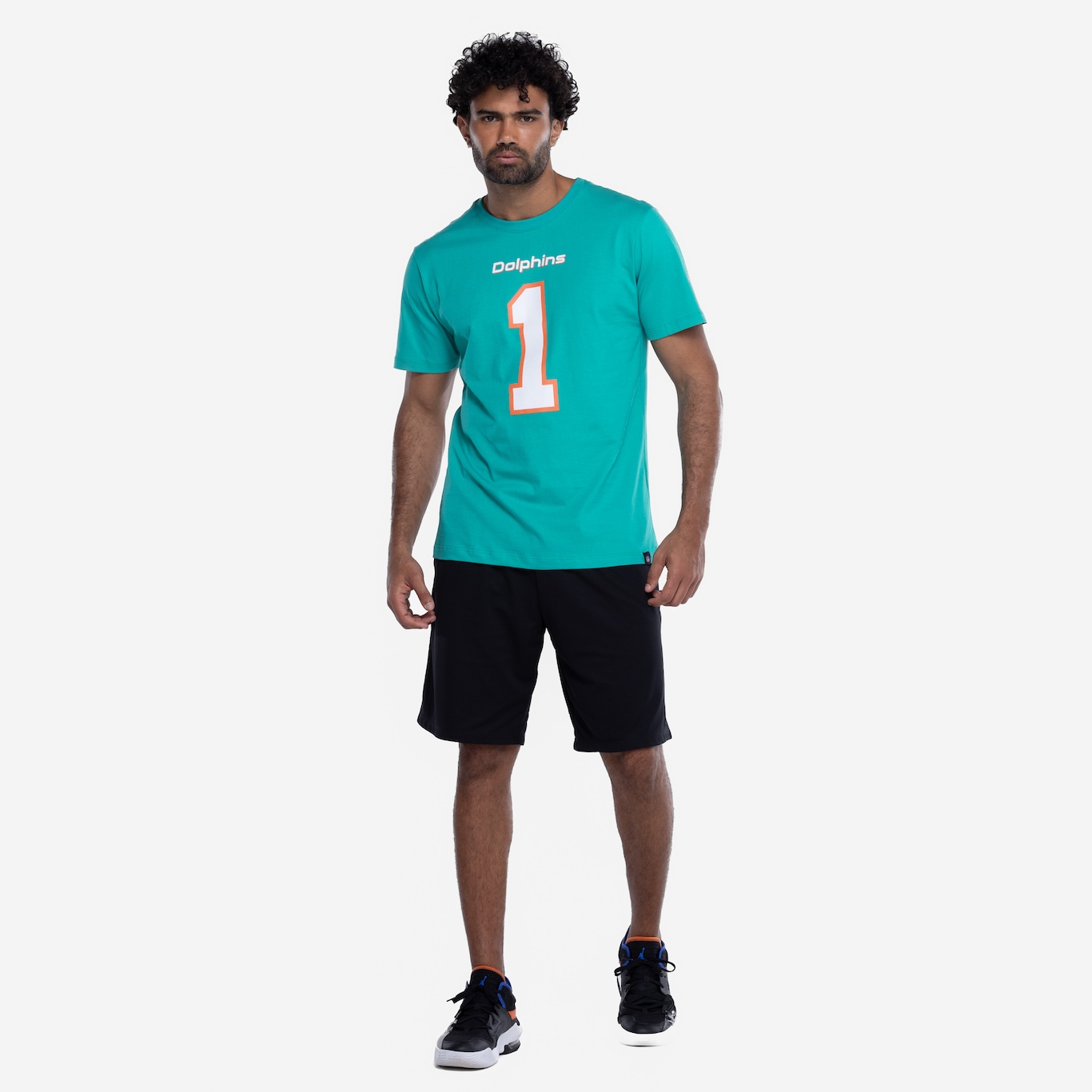 Camiseta do Miami Dolphins NFL Masculina Player Tagovailoa NF065 - Foto 4