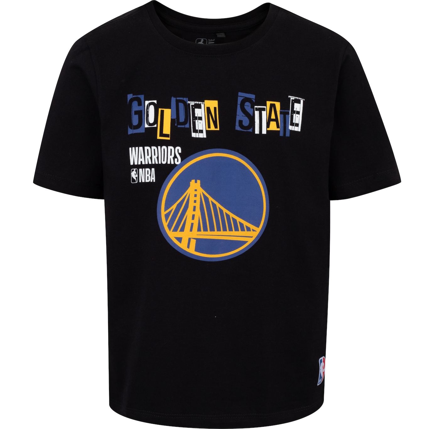 Camiseta do Golden State Warriors NBA Juvenil N0198 Collage - Foto 1