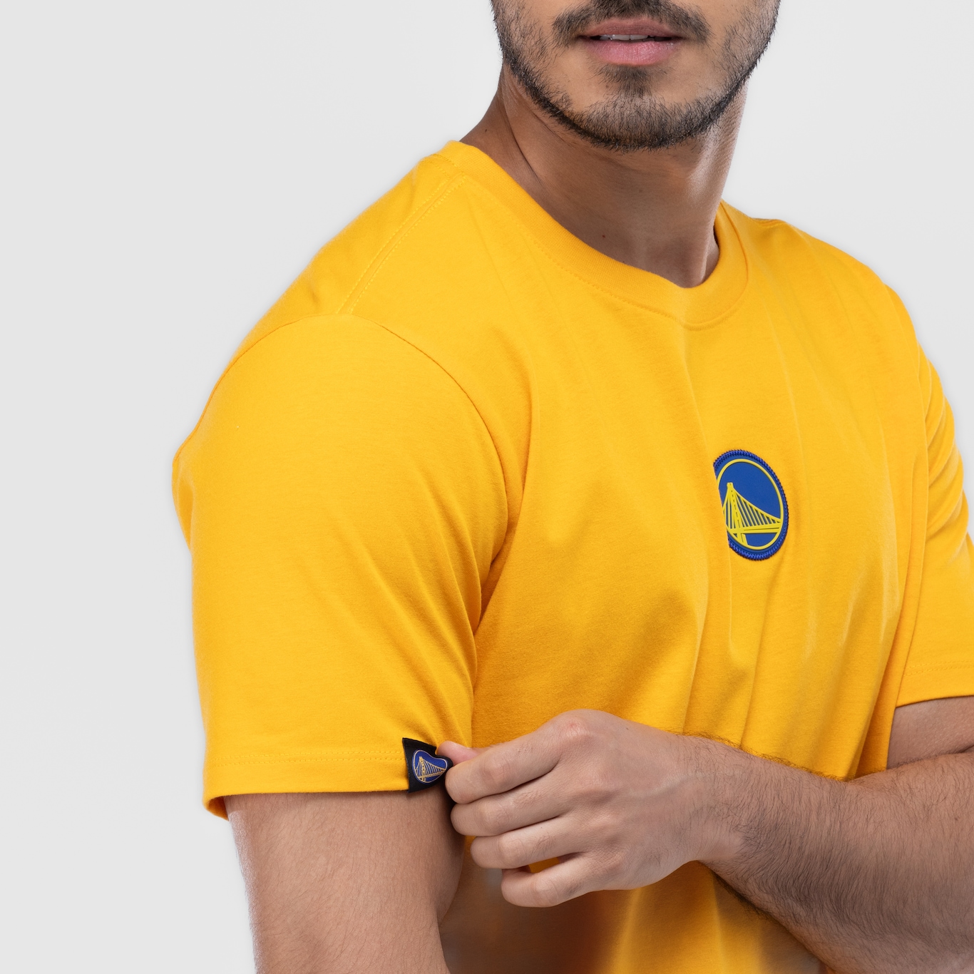 Camiseta do Golden State Warriors NBA Masculina Core N0653 - Foto 4