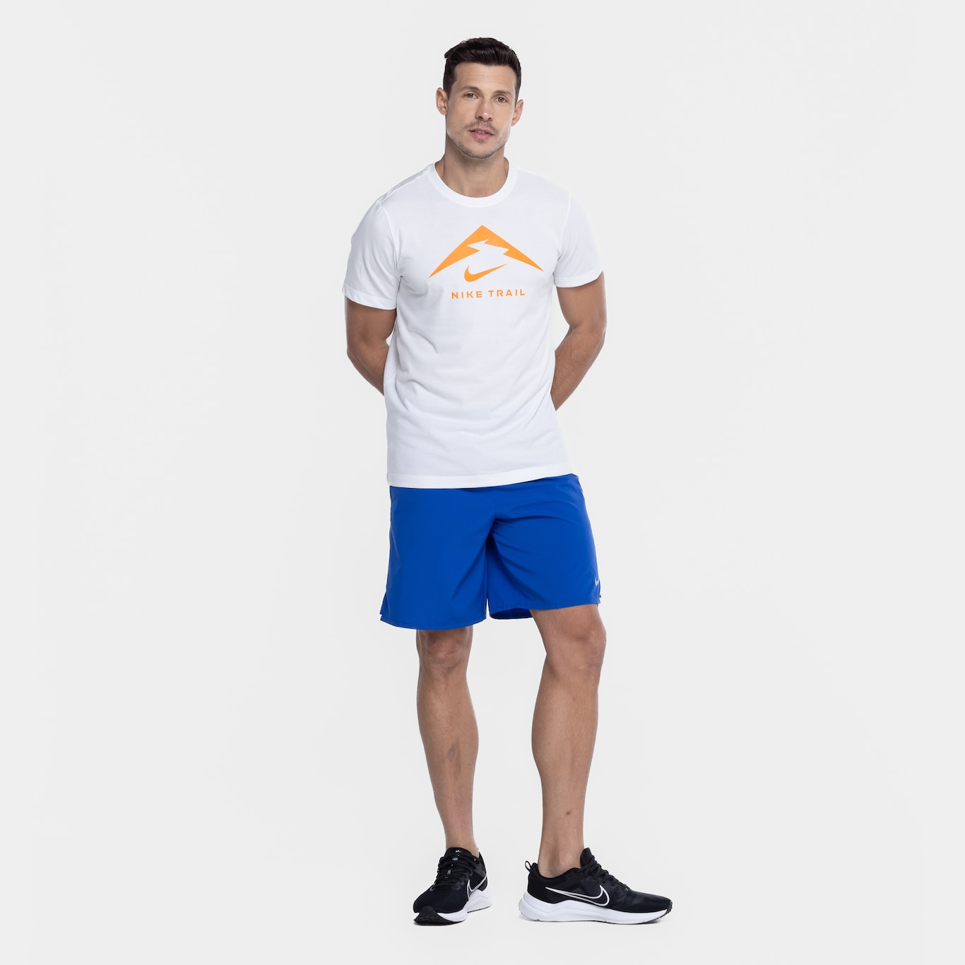 Camiseta Masculina Nike Manga Curta Trail Tee - Foto 4