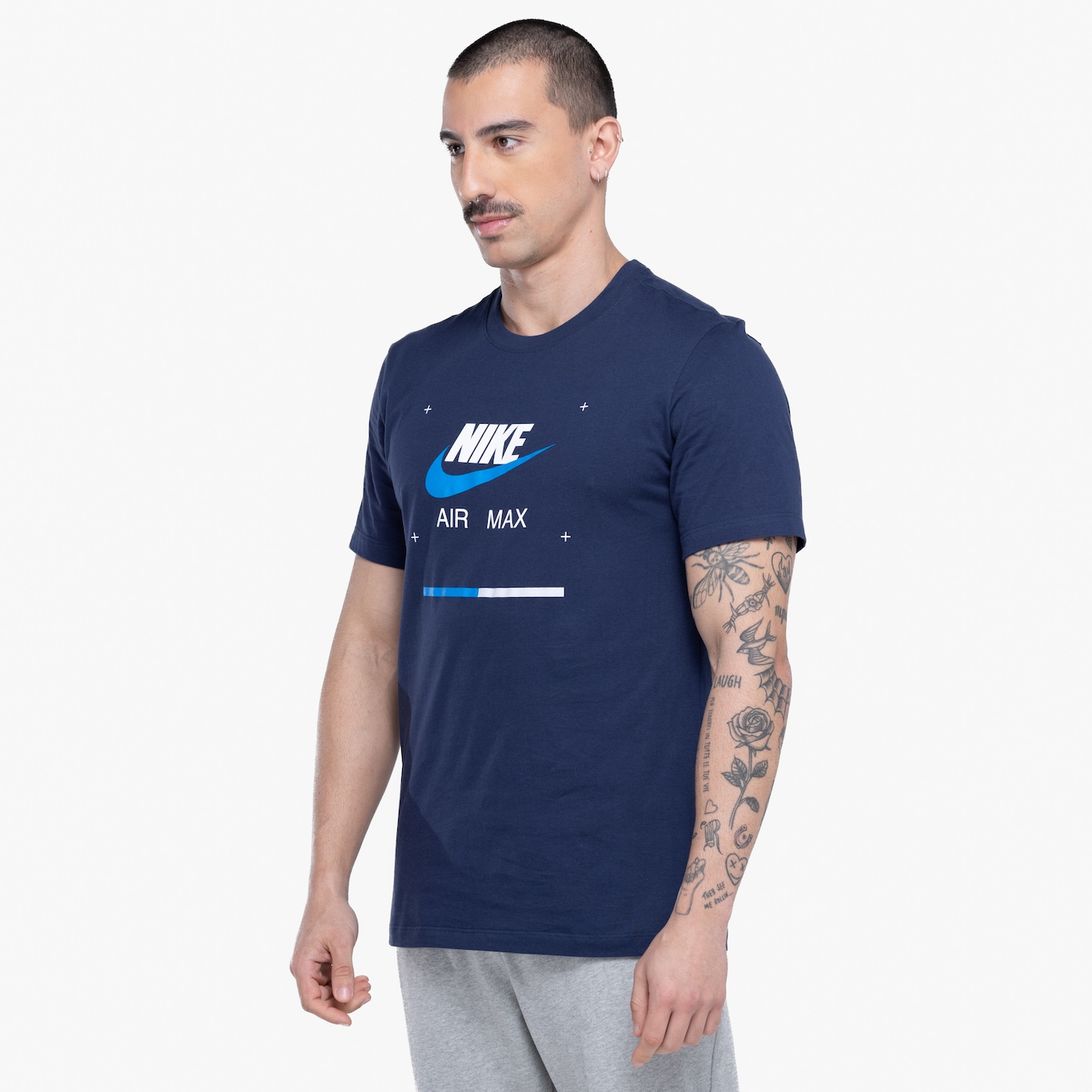 Camiseta Masculina Nike Manga Curta Tee Sportswear - Foto 5