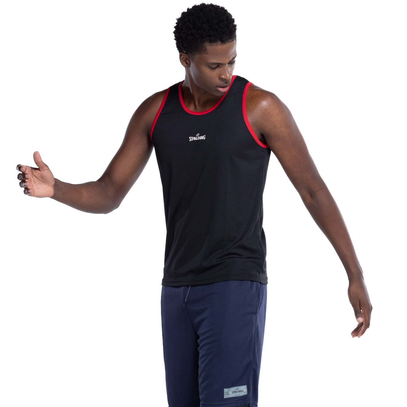 Camiseta Regata Masculina Spalding Basic TR - Video 1